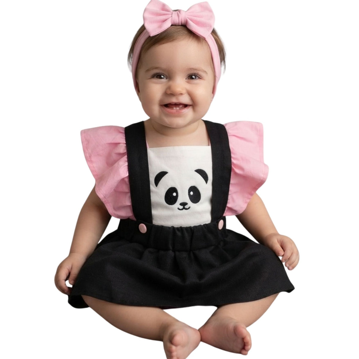 Romper Bebê Pandinha