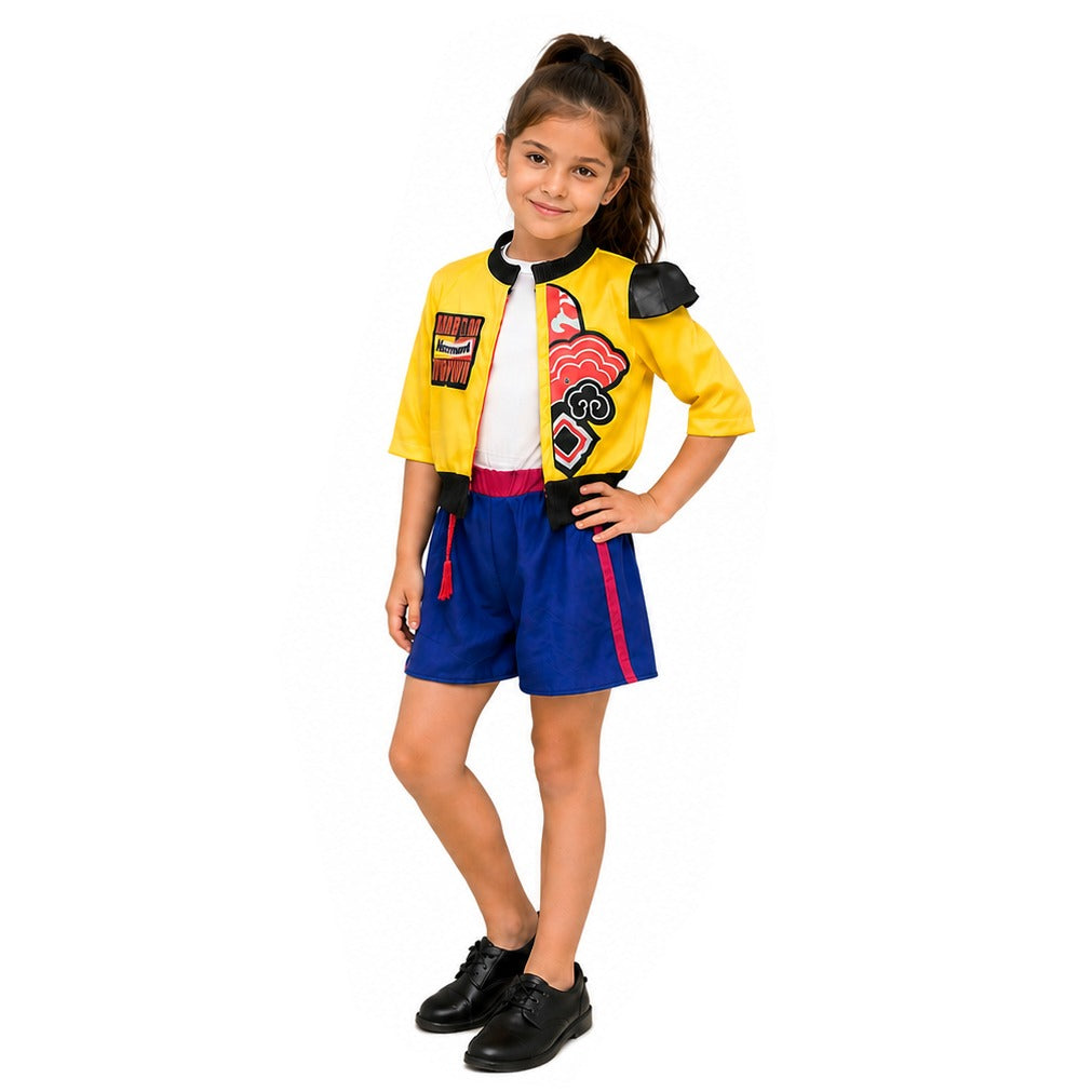 Fantasia Infantil Rumi Glamour Guerreira K-Pop