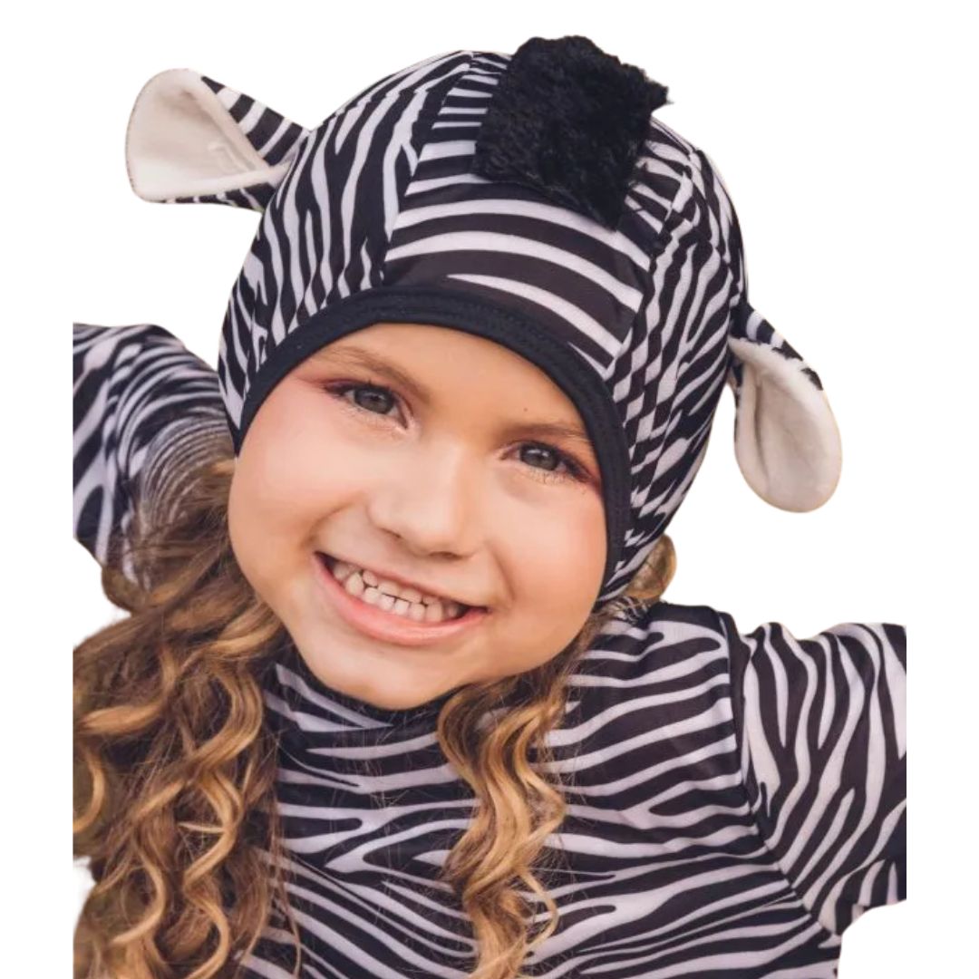 Fantasia Infantil Zebra Longo