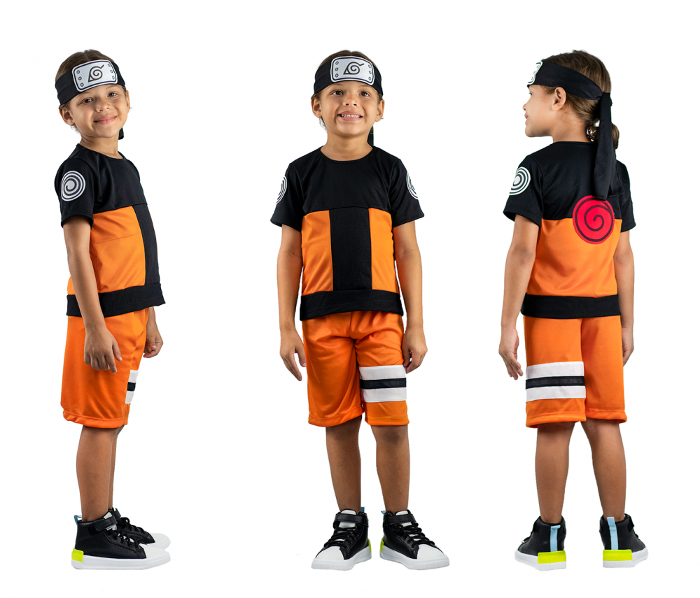 Fantasia Infantil do Naruto Uzumaki
