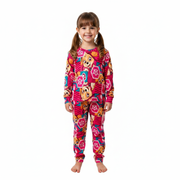Pijama Infantil Manga Longa Skye Rosa