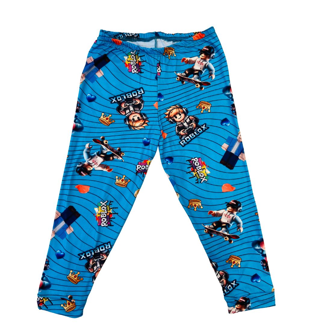 Pijama Infantil Manga Longa Roblox