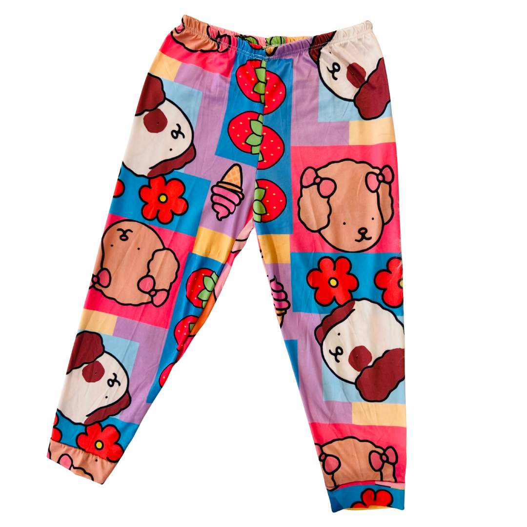 Pijama Infantil Manga Longa Bobbie Goods Rosa