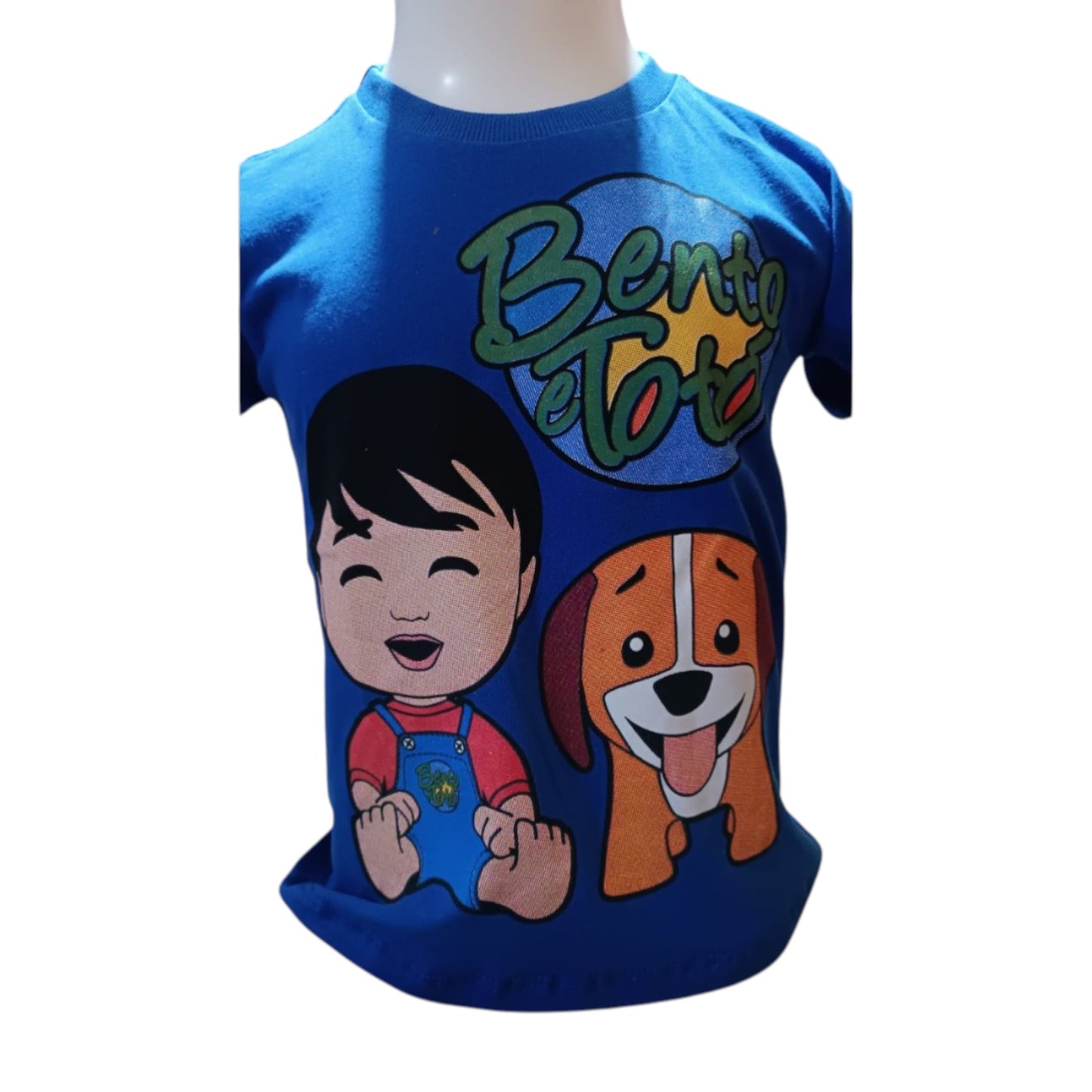 Camisa Infantil Manga Curta Bento e Totó