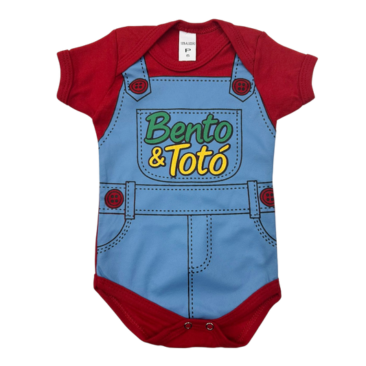 Body Bebê Bento e Totó