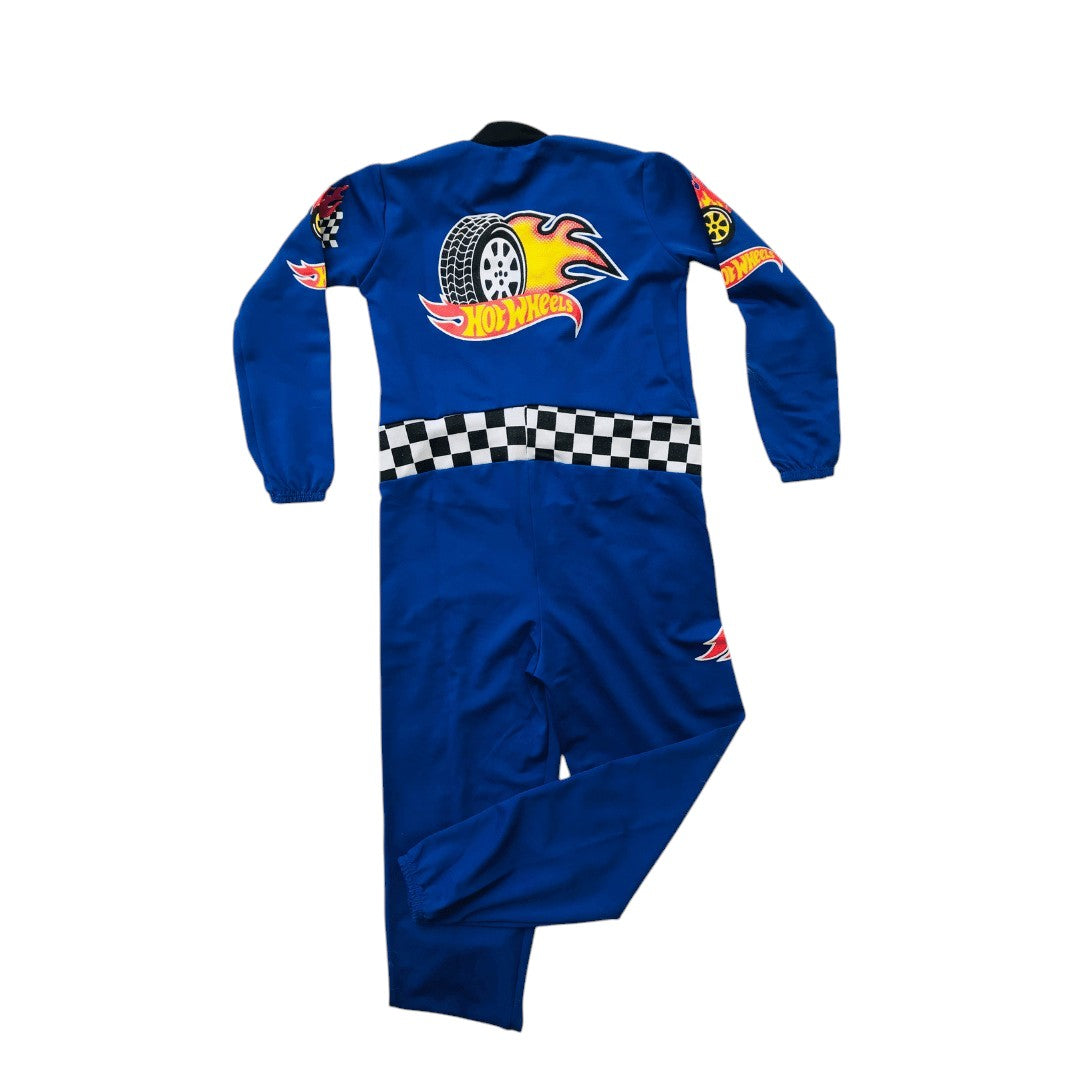 Fantasia Infantil HotWheels Longo Azul