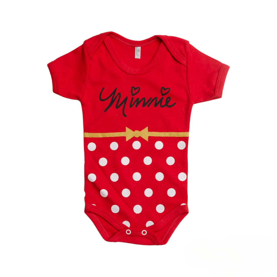 Body Bebê Minnie Presente