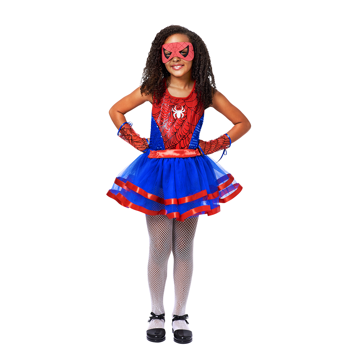 Fantasia Infantil Menina Aranha Luxo