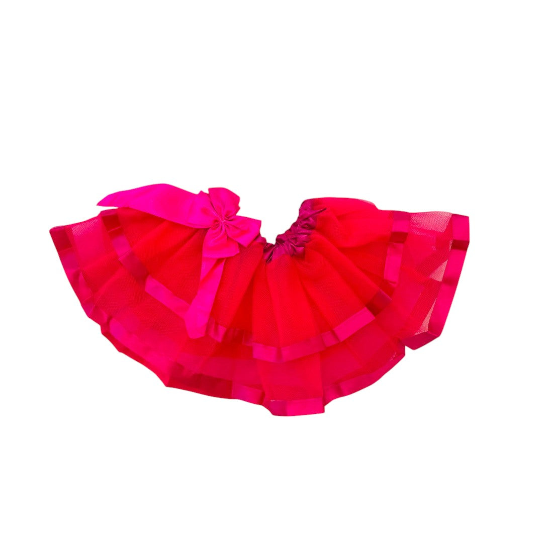 Saia Tule Bebê Luxo Rosa Pink