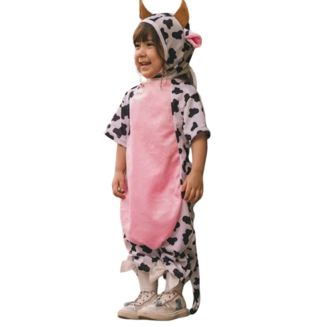 Fantasia Infantil Vaquinha Longo