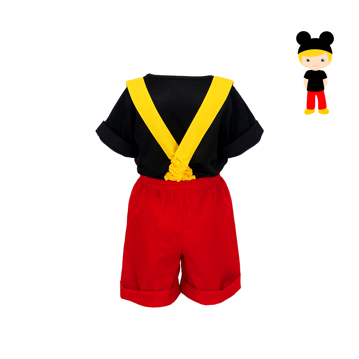 Fantasia Infantil do Mickey Mouse