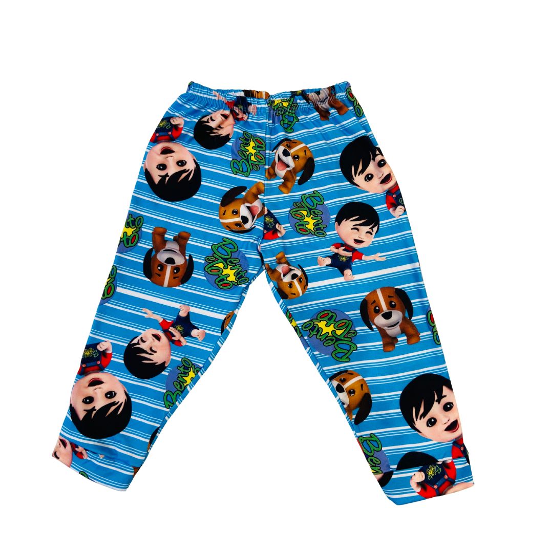 Pijama Infantil Manga Longa Bento e Totó