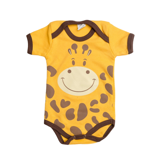 Body Bebê Girafa