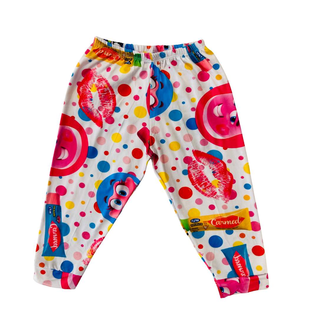 Pijama Infantil Manga Longa Bala Fini