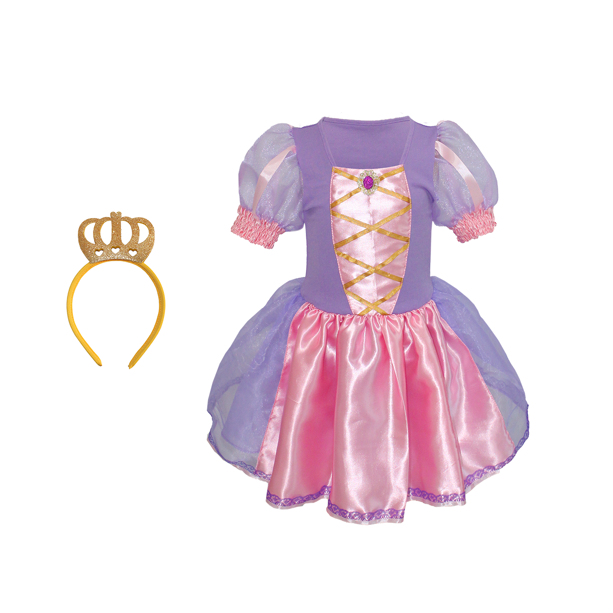 Fantasia Infantil Rapunzel Clássica