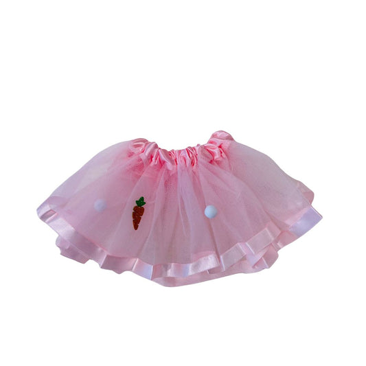 Saia Tule Bebê Páscoa Cenoura