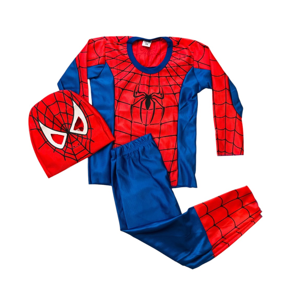 Fantasia Infantil Menino Aranha Longo Clássica