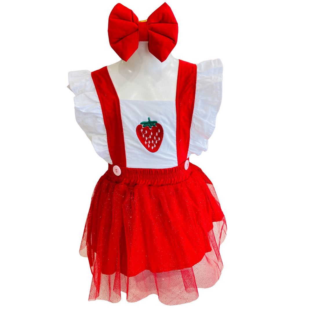 Romper Bebê Morango