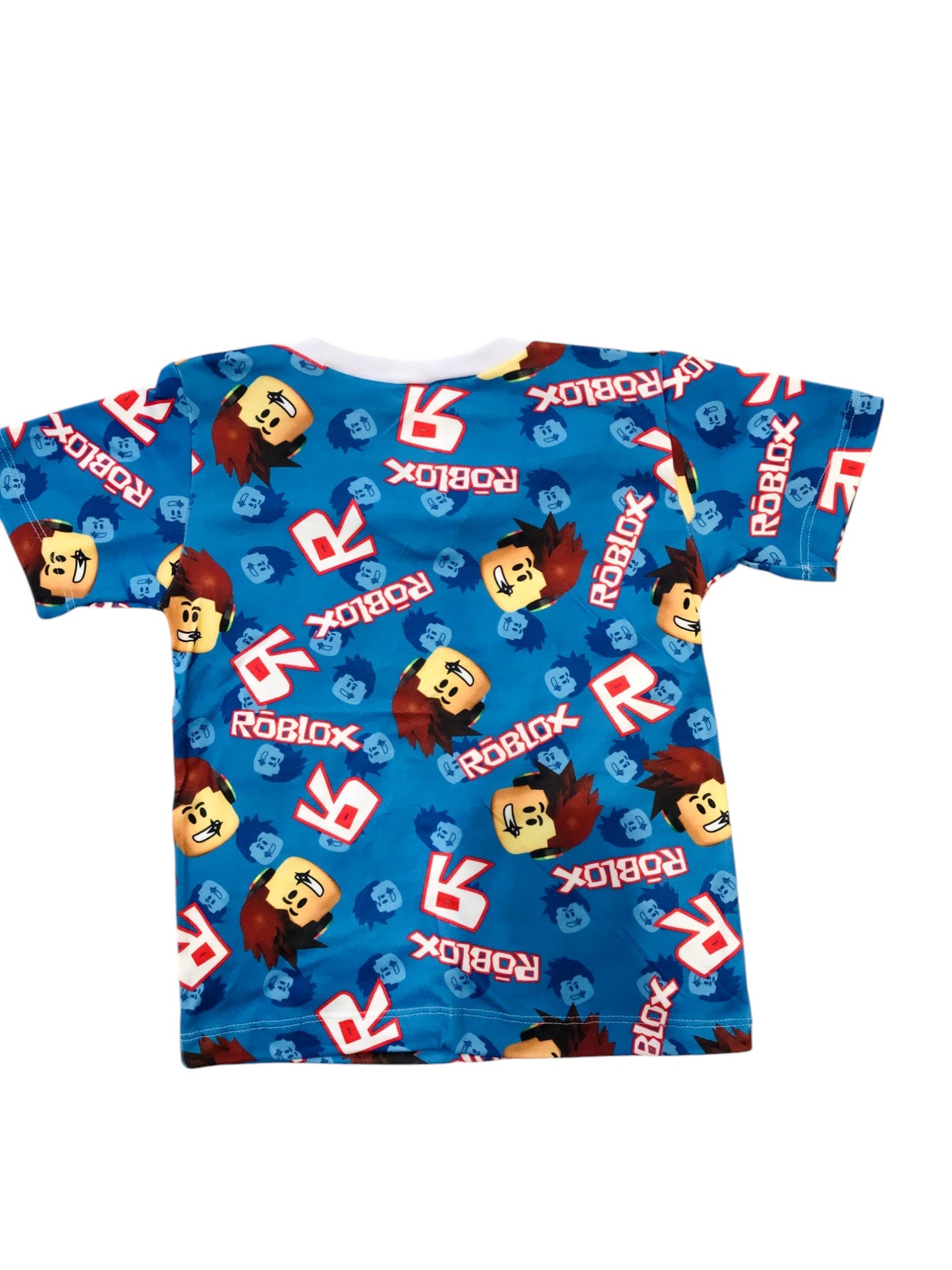 Pijama Infantil Manga Curta Roblox