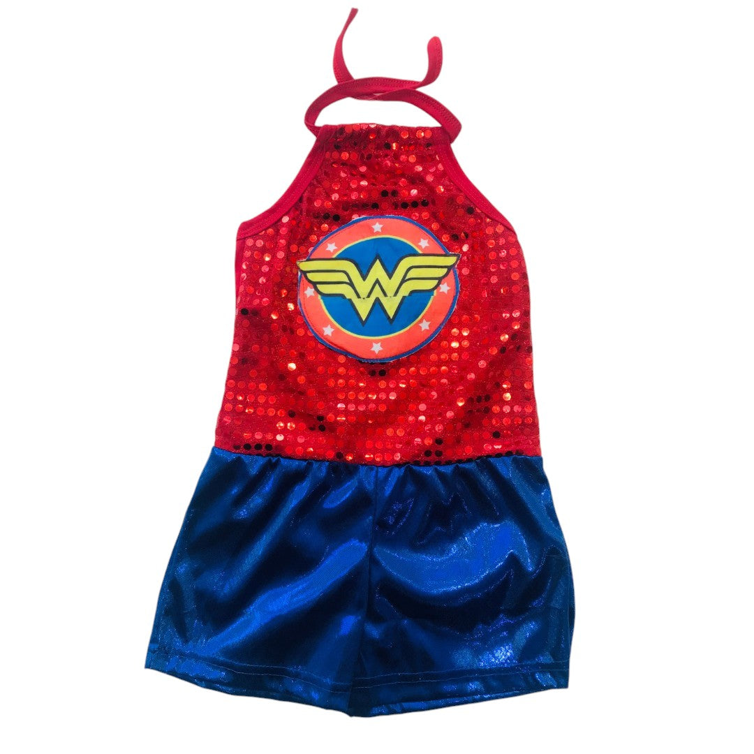 Fantasia Infantil Mulher Maravilha Carnaval