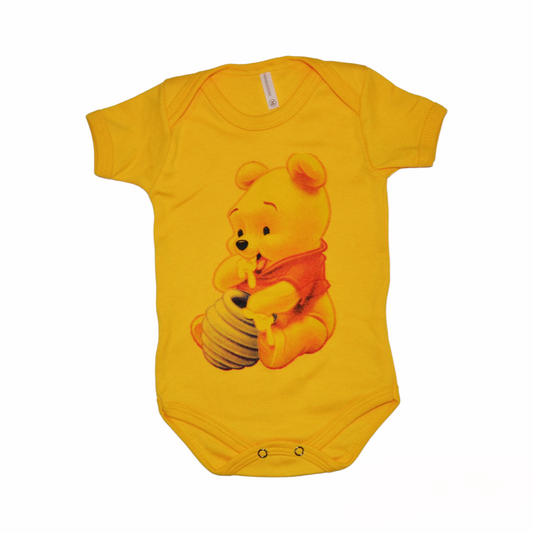 Body Bebê Ursinho Pooh Pote