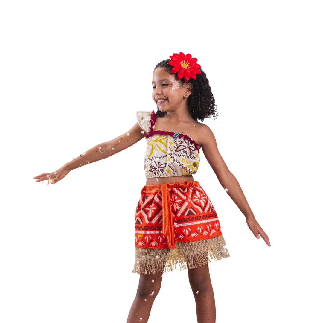 Fantasia Infantil Moana 2 Luxo