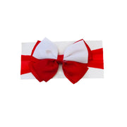 Laço Bebê Vermelho com Branco