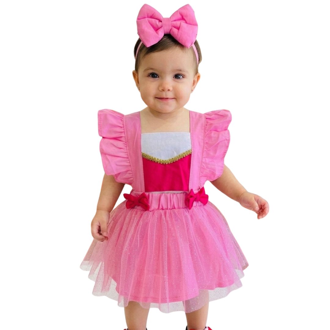 Romper Bebê Bela Adormecida