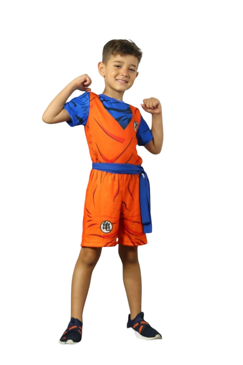 Fantasia Infantil Goku Macaquinho