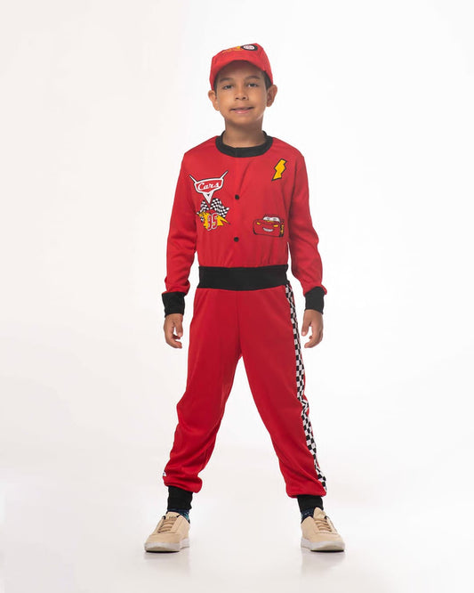 Fantasia Infantil Piloto de Carros