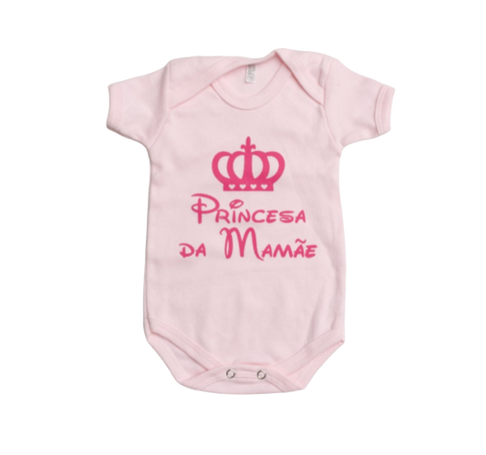 Body Bebê Princesa da Mamãe