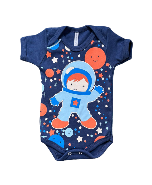 Body Bebê Astronauta