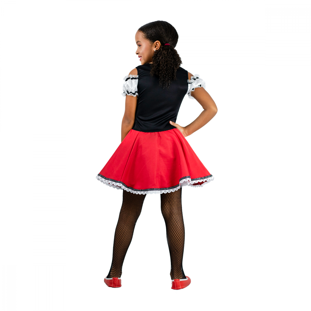 Fantasia Infantil Chapeuzinho Vermelho Luxo