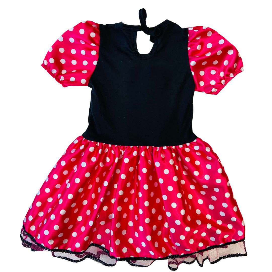 Fantasia Infantil da Minnie Rosa Glamour
