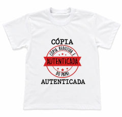 Camisa Infantil Cópia Autenticada