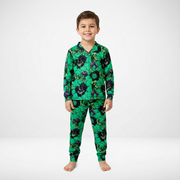 Pijama Infantil Manga Longa Hulk