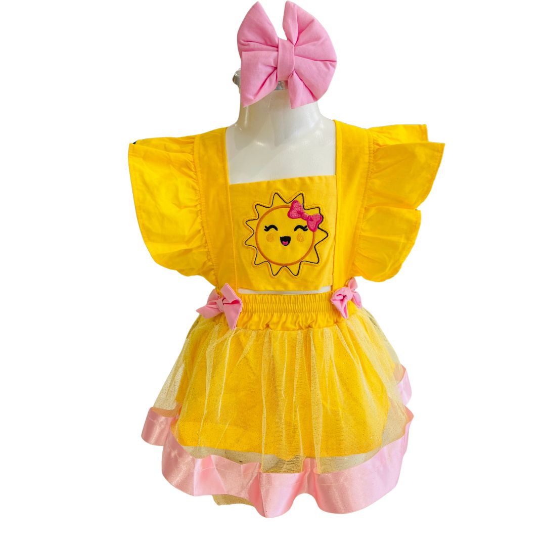 Romper Bebê Raio de Sol