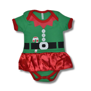 Body Bebê Duende Com Saia