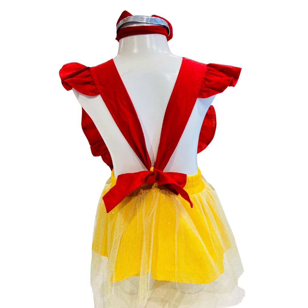 Romper Bebê Branca de Neve