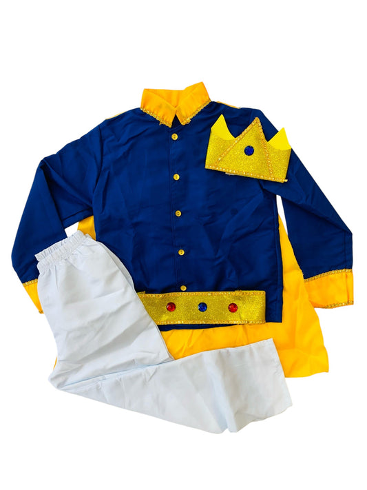 Fantasia Infantil Príncipe Encantado Azul