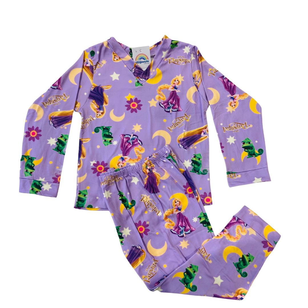 Pijama Infantil Manga Longa Enrolados