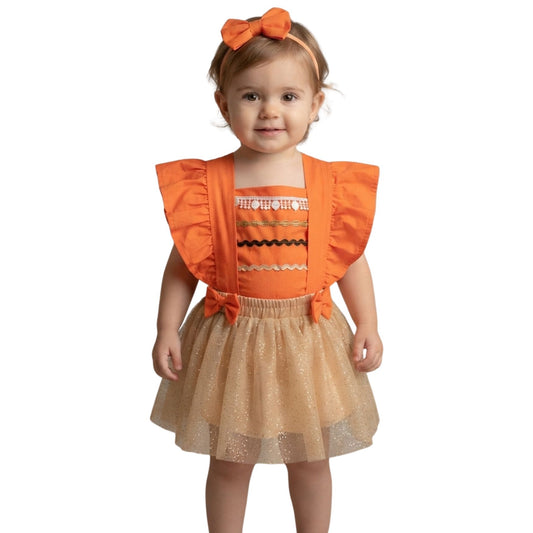 Romper Bebê Moana